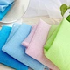 Bath scrubbing net